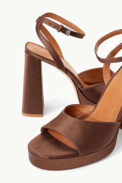 SOLANGE PLATFORM  CLOVE SATIN