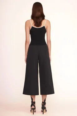 SOLEIL TOP  BLACK WHITE