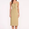 SUTTON DRESS  KHAKI