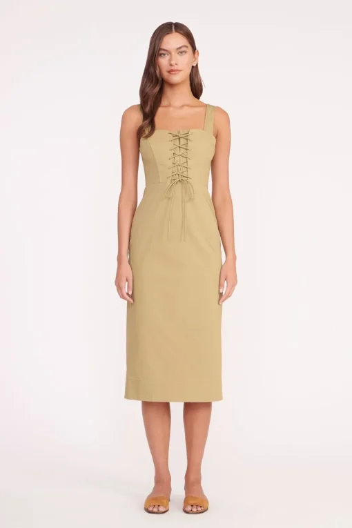 SUTTON DRESS  KHAKI