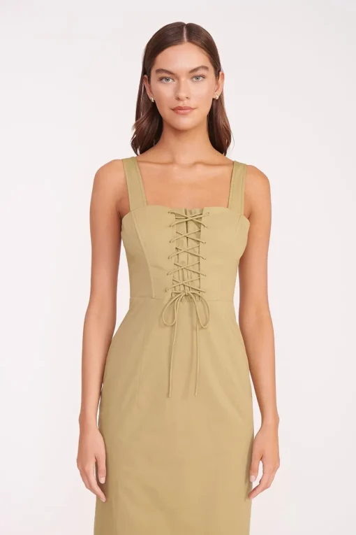 SUTTON DRESS  KHAKI