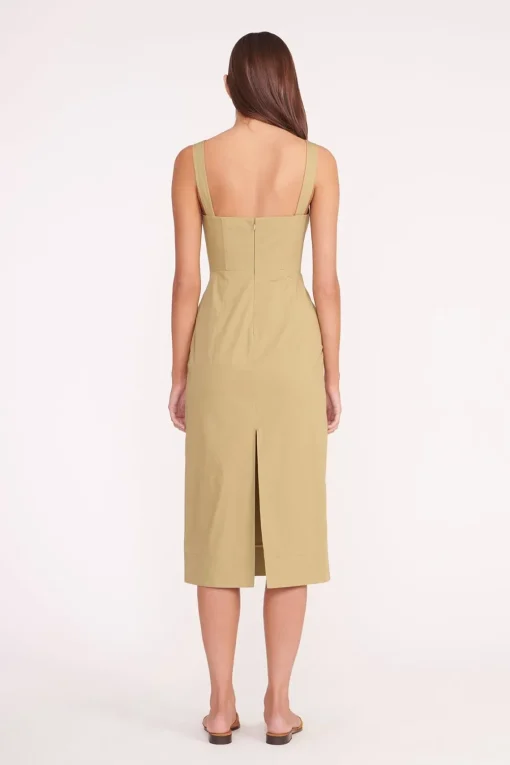 SUTTON DRESS  KHAKI