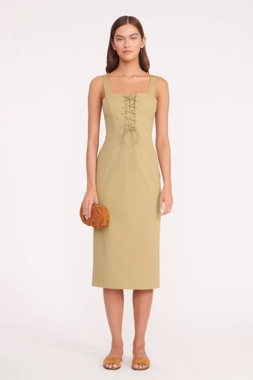 SUTTON DRESS  KHAKI
