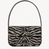 TOMMY BEADED BAG  BLACK WHITE