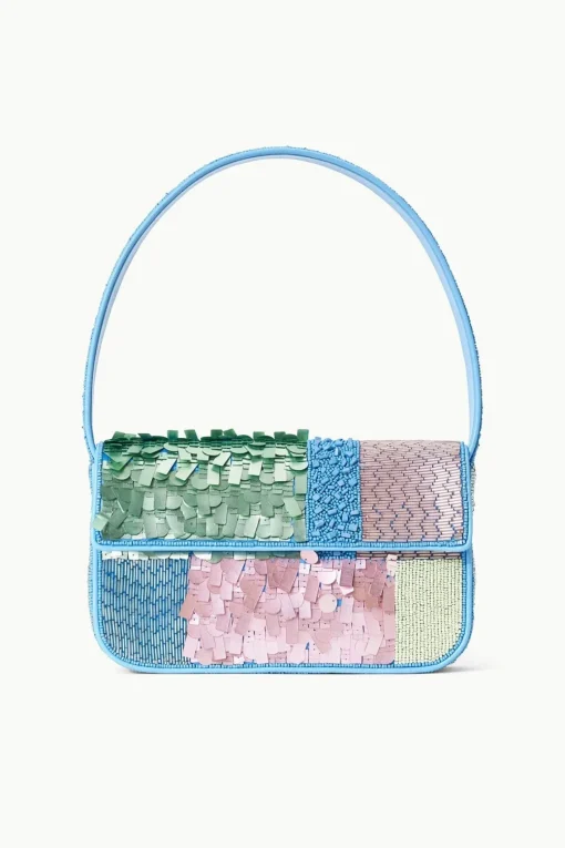 TOMMY BEADED BAG  PATCHWORK SHERBET