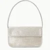 TOMMY BEADED BAG  SILVER