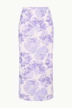 TREY SKIRT  ANTIQUE PRESSED FLOWERS