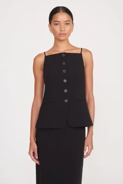 UNA TOP  BLACK