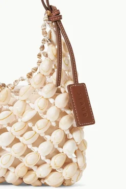 VACANZA SHELL SHOULDER BAG  NATURAL TAN