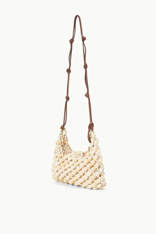 VACANZA SHELL SHOULDER BAG  NATURAL TAN