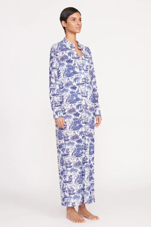 VITA DRESS  BLUE TOILE