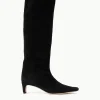 WALLY BOOT  BLACK SUEDE