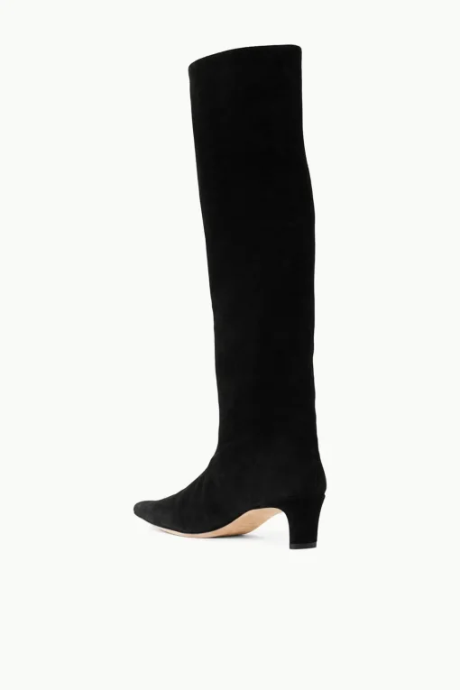 WALLY BOOT  BLACK SUEDE