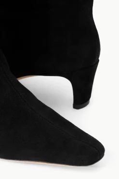 WALLY BOOT  BLACK SUEDE