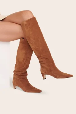 WALLY BOOT  TAN SUEDE
