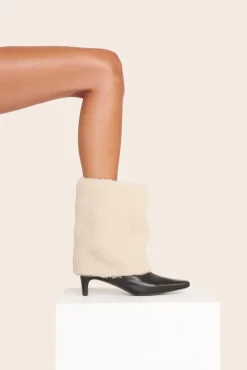 WALLY FOLDOVER BOOT  BLACK CREAM