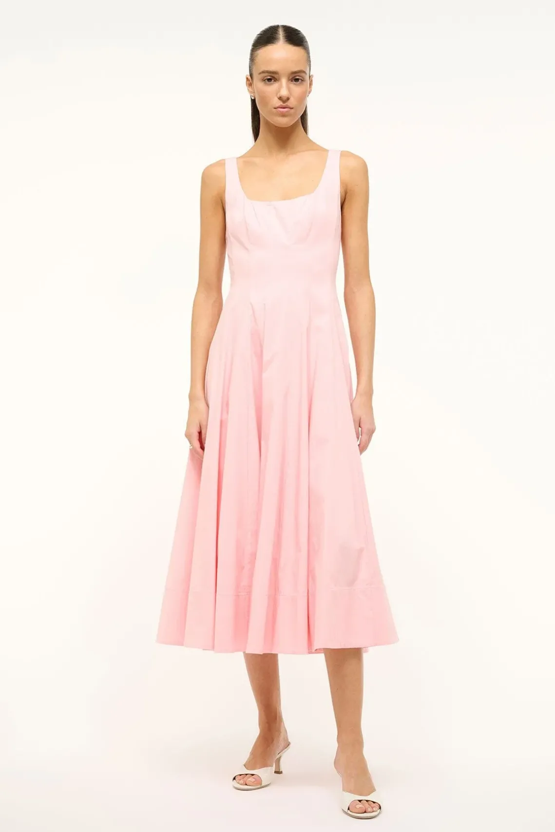 WELLS DRESS PEARL PINK