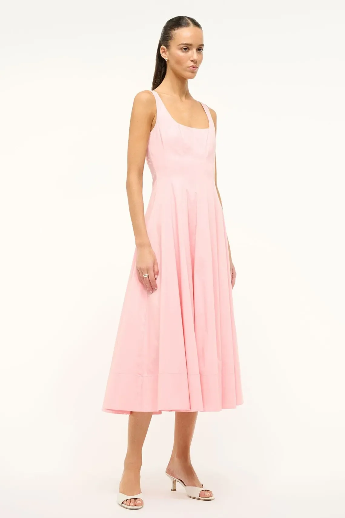WELLS DRESS PEARL PINK