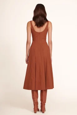 WELLS DRESS  TAN