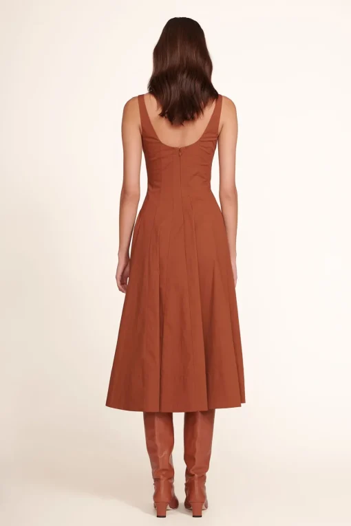 WELLS DRESS  TAN