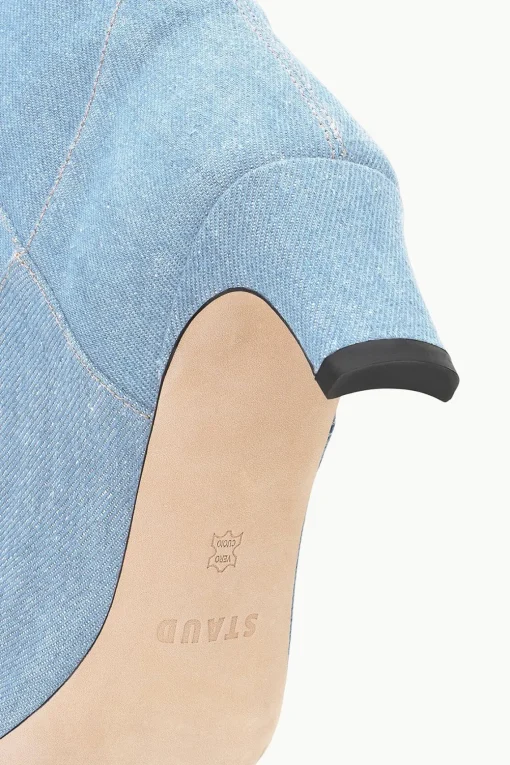WESTERN WALLY BOOT  DENIM BLUE