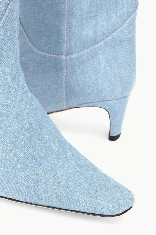 WESTERN WALLY BOOT  DENIM BLUE