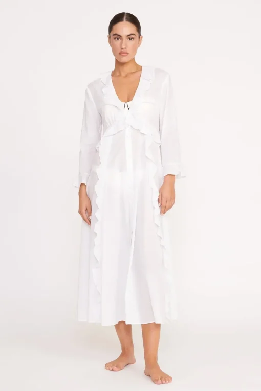 ZION DRESS  WHITE