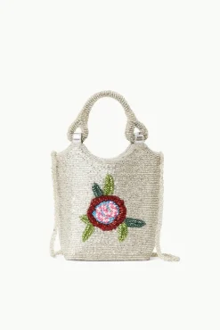 ZOE BEADED BAG  DIAMOND ROSE