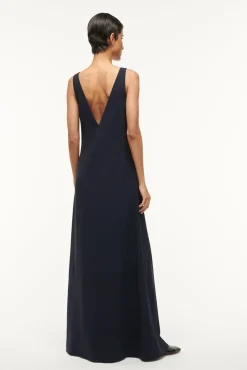 ZORA DRESS  NAVY